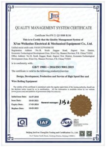 ISO 9001 Certification